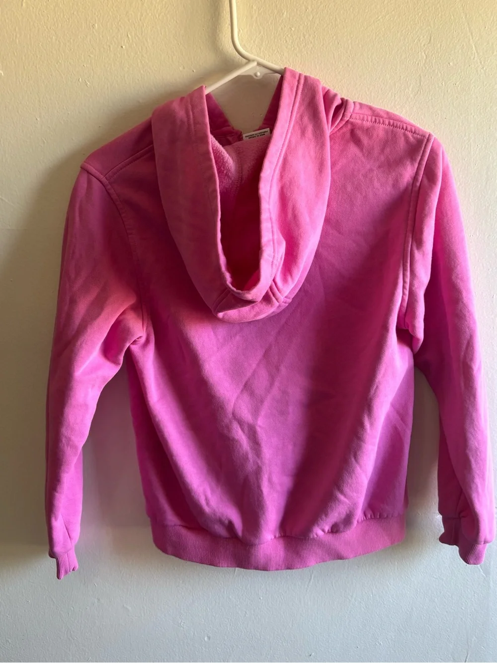 Nike Girls Pink Full-Zip Hooded Sweatshirt